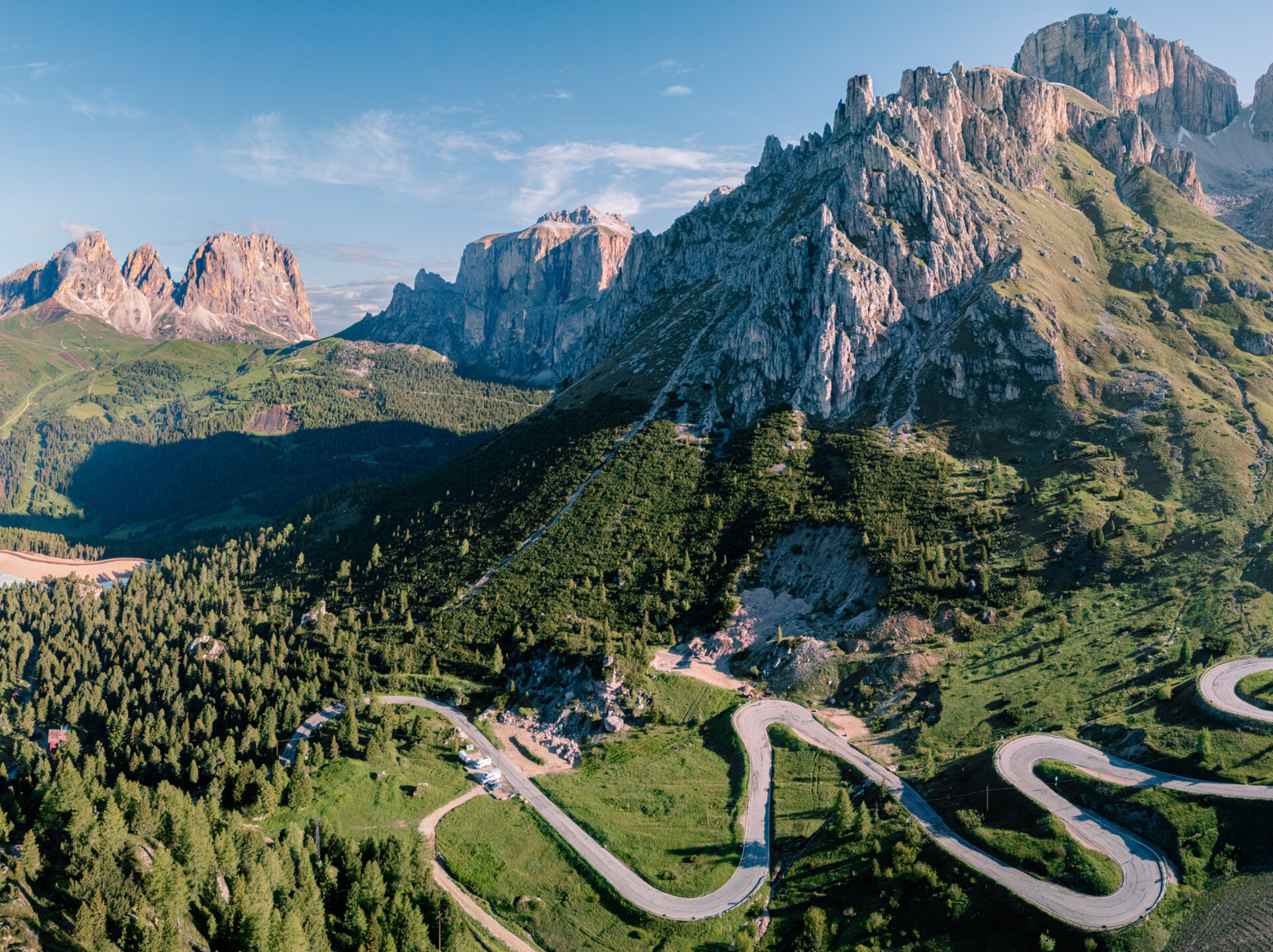 Val di Fassa & Passo Pordoi